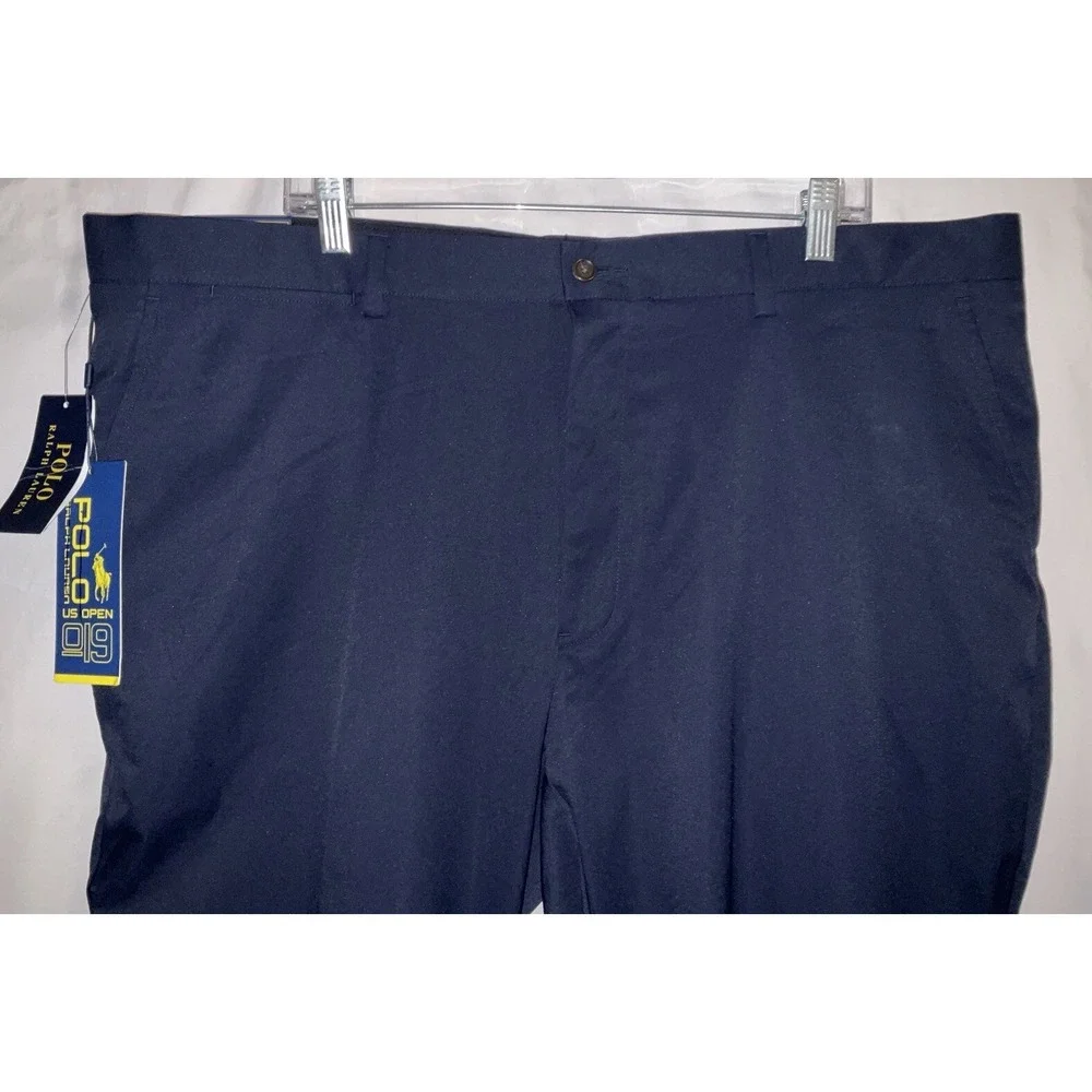 NWT Men's Polo Ralph Lauren‎ US Open Golf Pants Wicking Navy 42